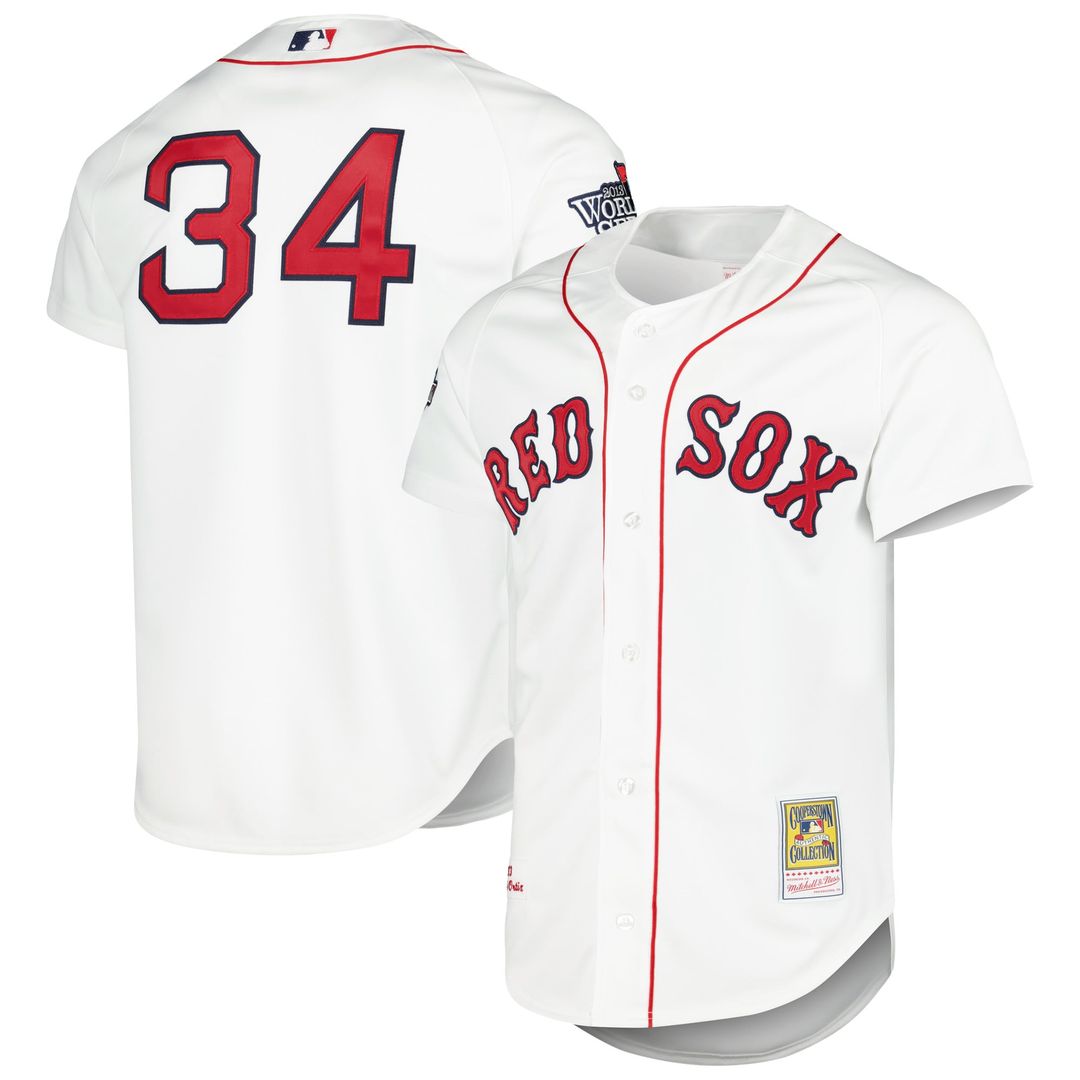 David Ortiz Boston Red Sox Jersey - White