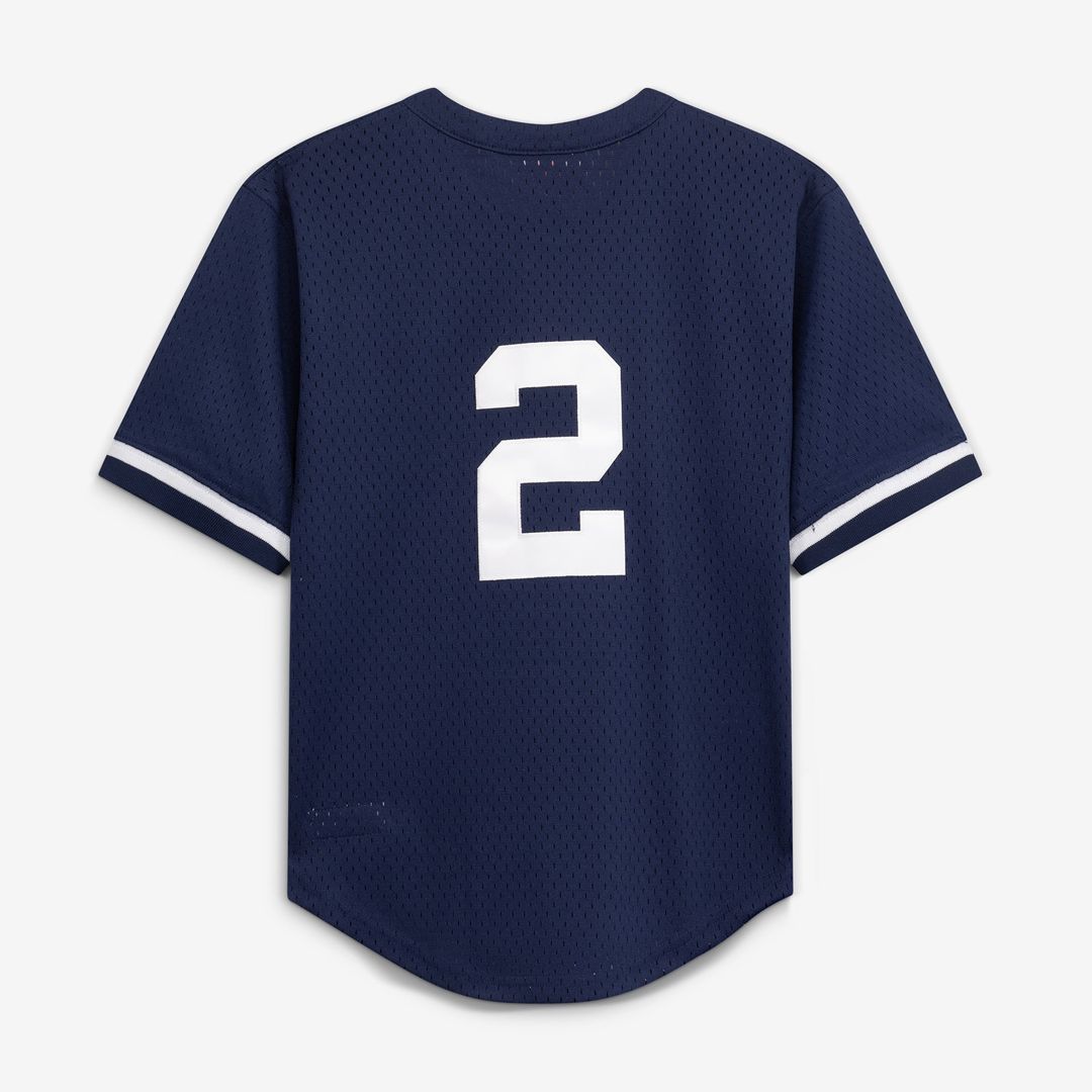 Derek Jeter New York Yankees Toddler Mesh Jersey - Navy
