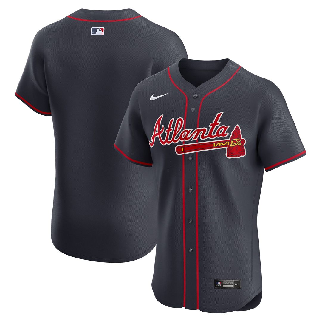 Atlanta Braves Alternate Elite Jersey - Navy
