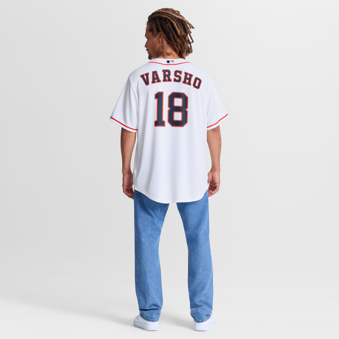 Daulton Varsho Houston Astros Home Jersey - White