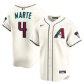 Ketel Marte Arizona Diamondbacks Home Jersey - Cream