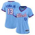 Ronald Acuña Jr. Atlanta Braves Women's 2026 Jersey - Powder Blue