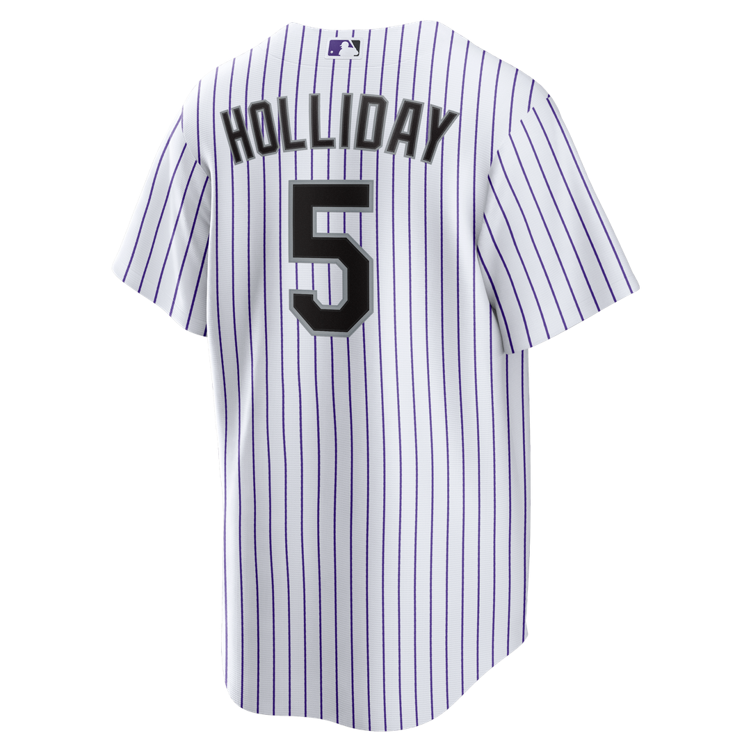 Matt Holliday Colorado Rockies Home Retired Player Jersey - White