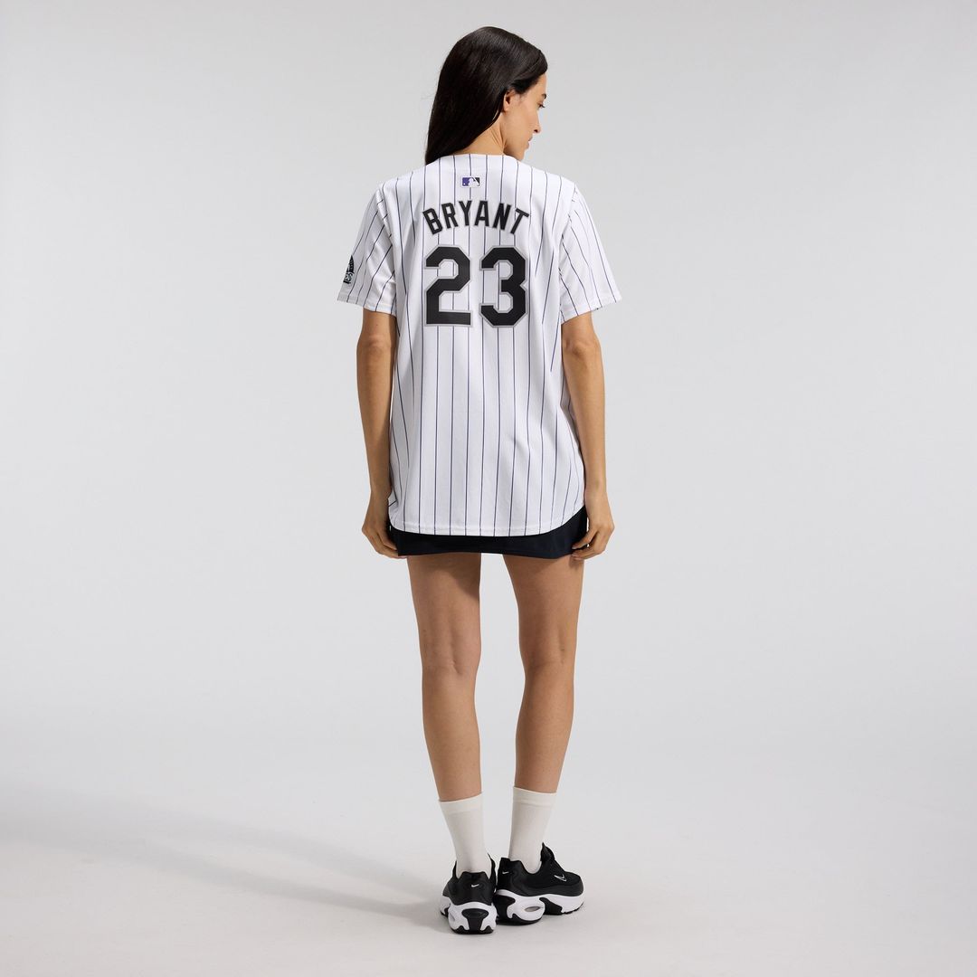 Kris Bryant Colorado Rockies Women's Home Jersey - White