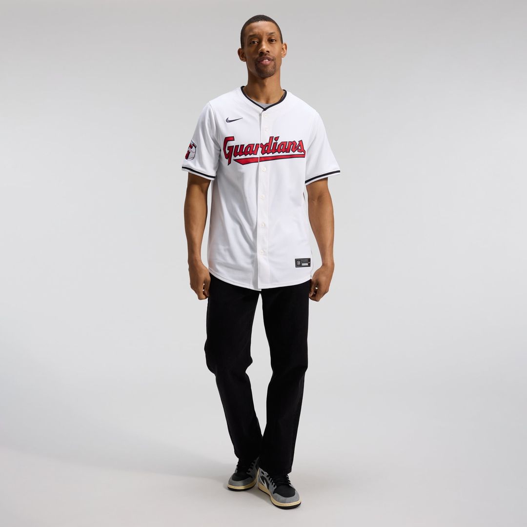 Jose Ramirez Cleveland Guardians Home Jersey - White