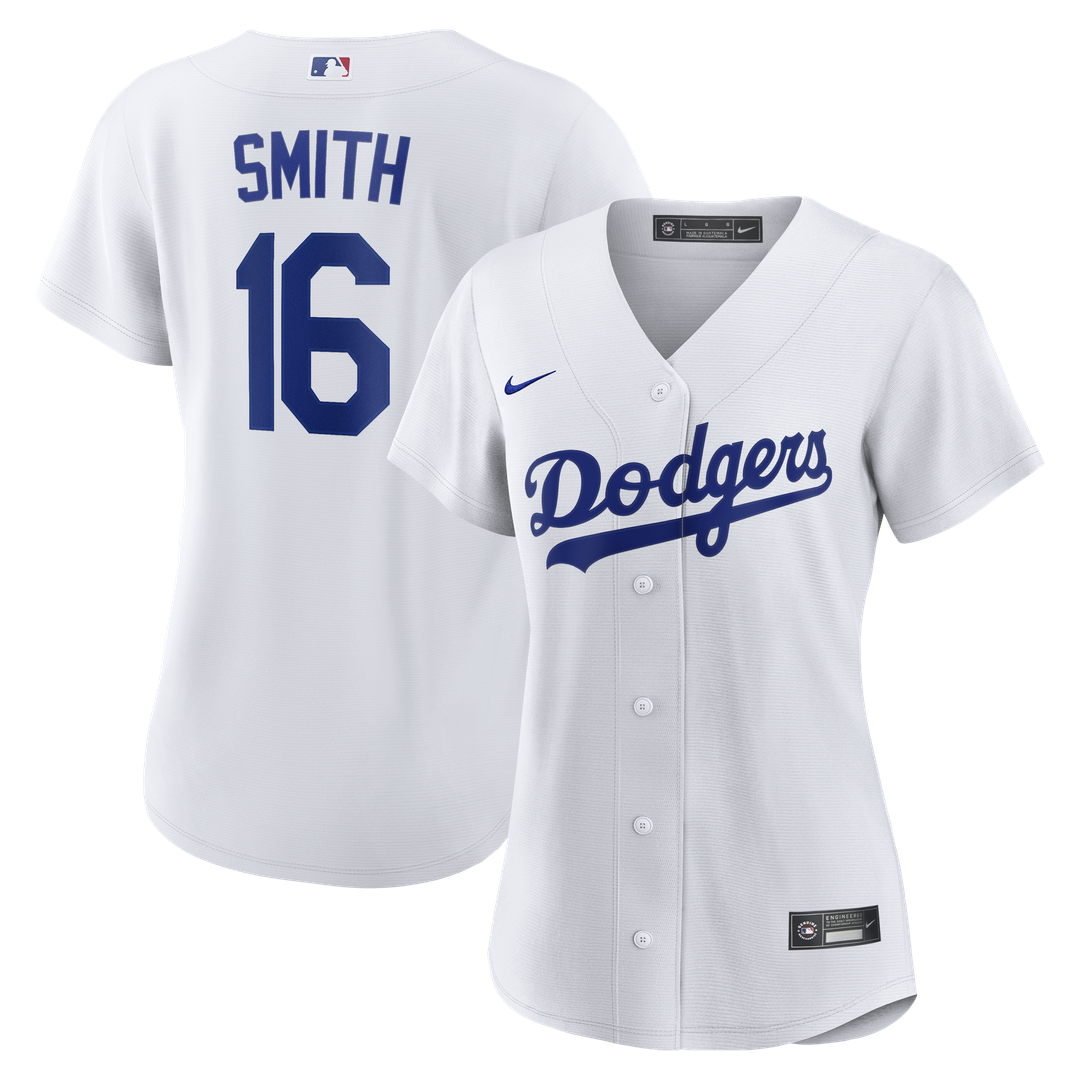 Will Smith Los Angeles Dodgers Women's Home Jersey - White