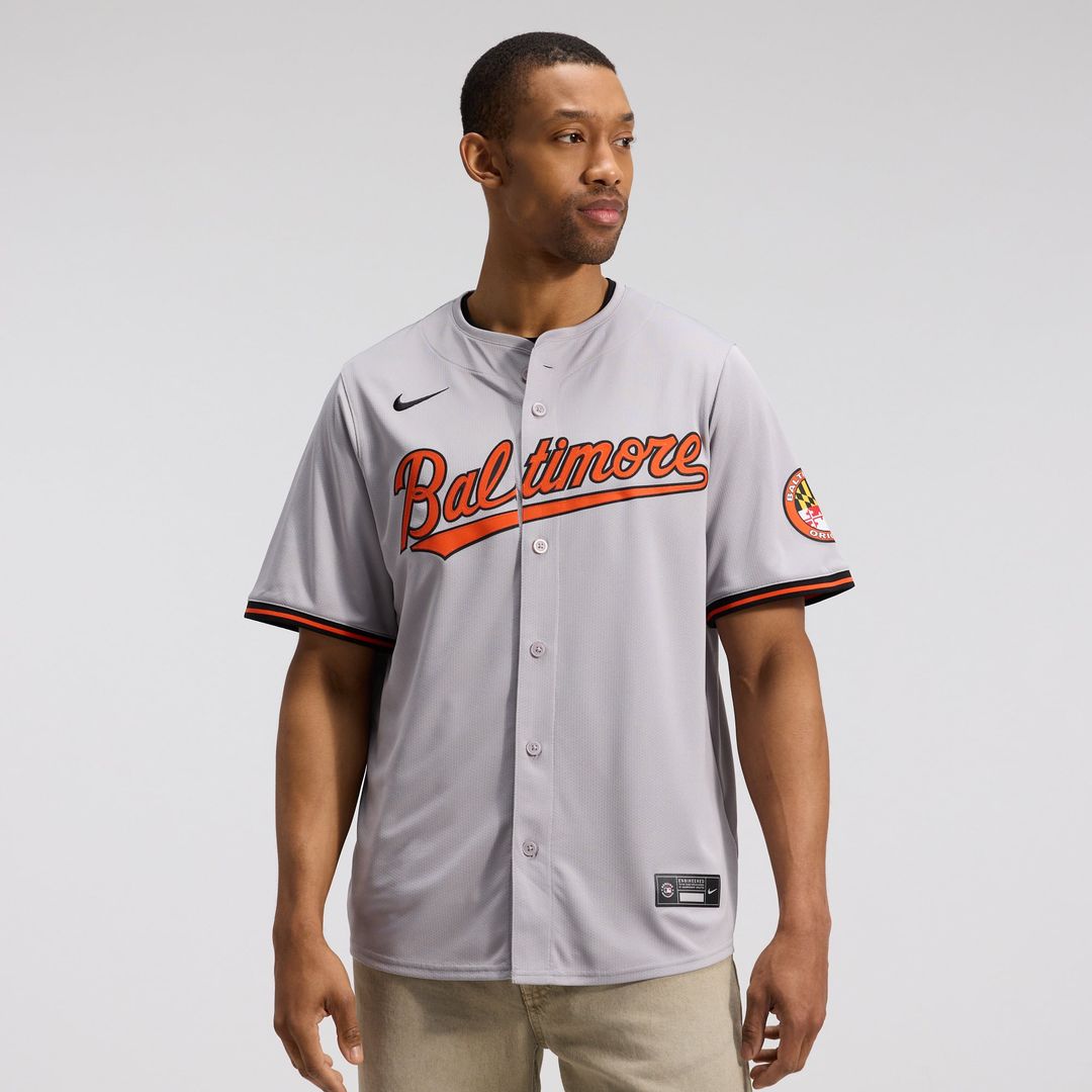 Baltimore Orioles Road Jersey - Gray