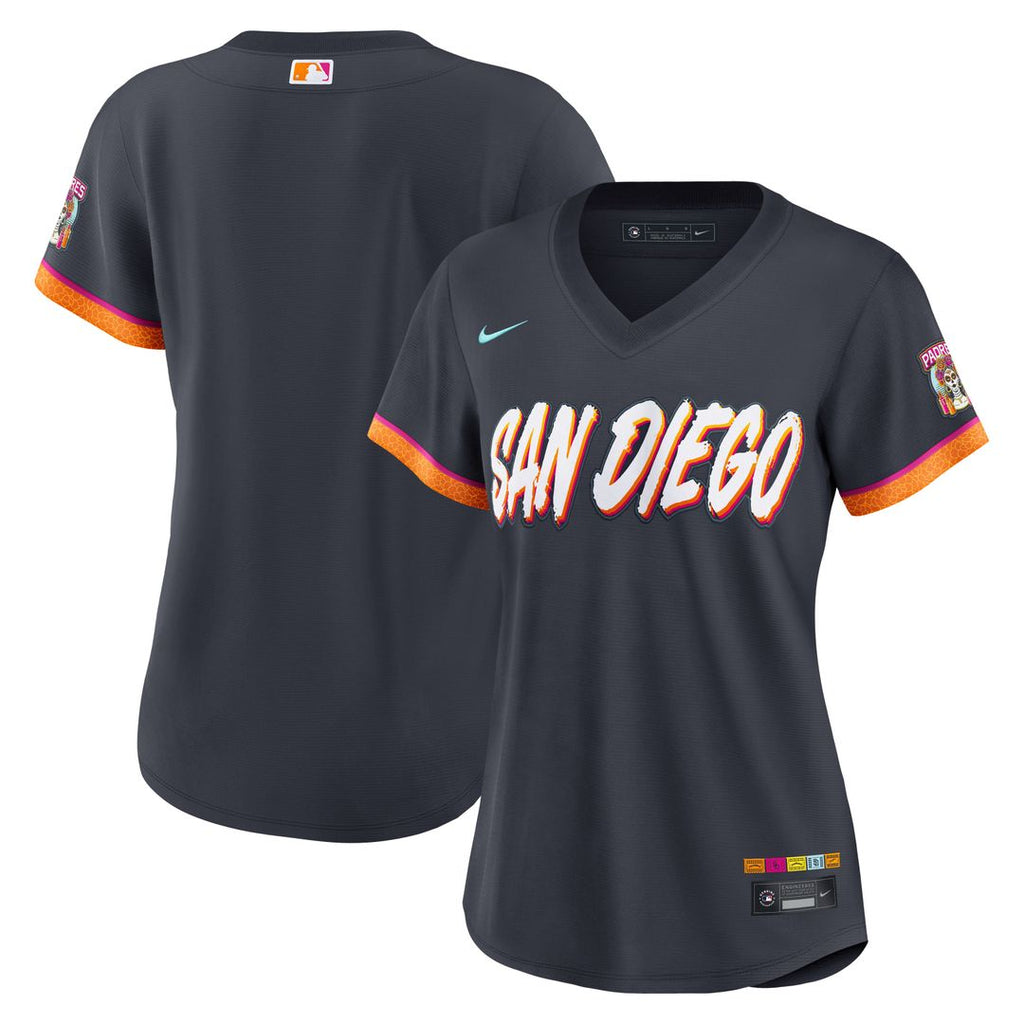 San Diego Padres Women's 2026 Jersey - Obsidian