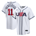 Gunnar Henderson USA Baseball 2026 World Baseball Classic Home Jersey - White