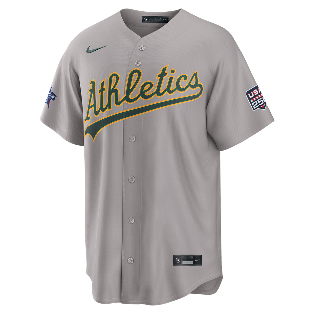 2026 All-Star Game Athletics Shea Langeliers Gray Jersey