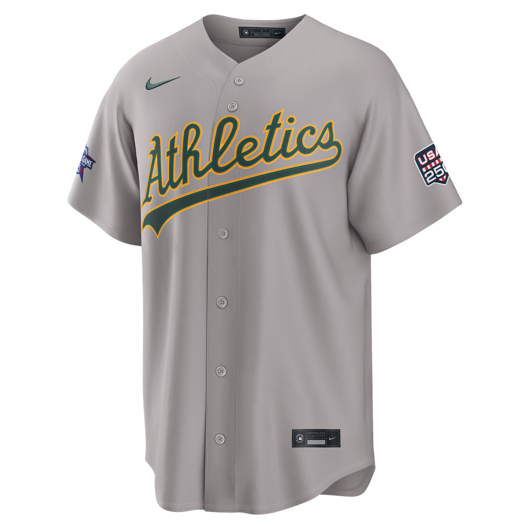 2026 All-Star Game Athletics Shea Langeliers Gray Jersey