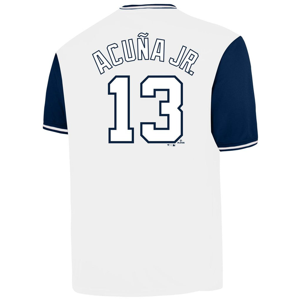 Ronald Acuña Jr. Atlanta Braves Big & Tall Name & Number Jersey - White