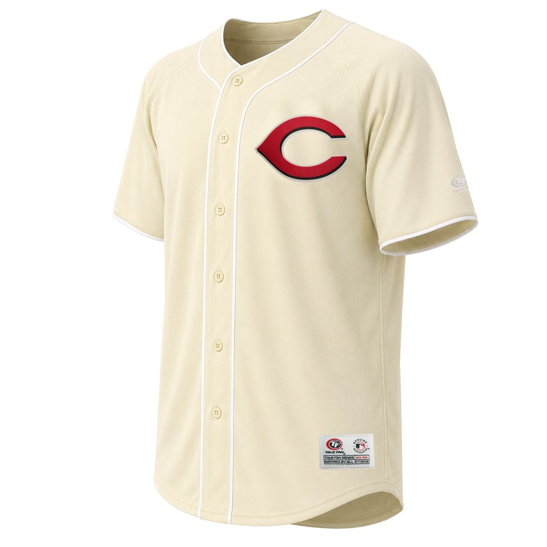 Cincinnati Reds Fashion Jersey - Cream