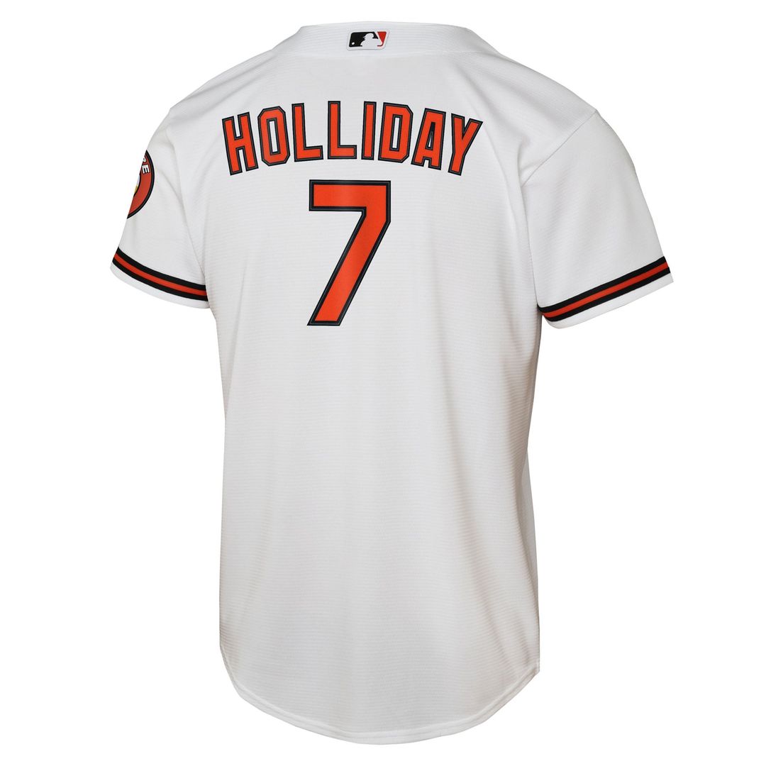 Jackson Holliday Baltimore Orioles Youth Alternate Jersey - Orange