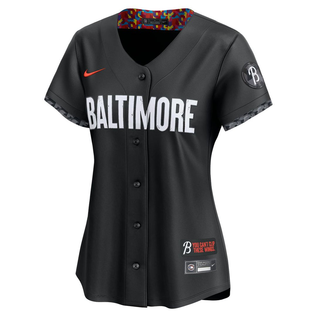 Baltimore Orioles Women's Jersey - Black