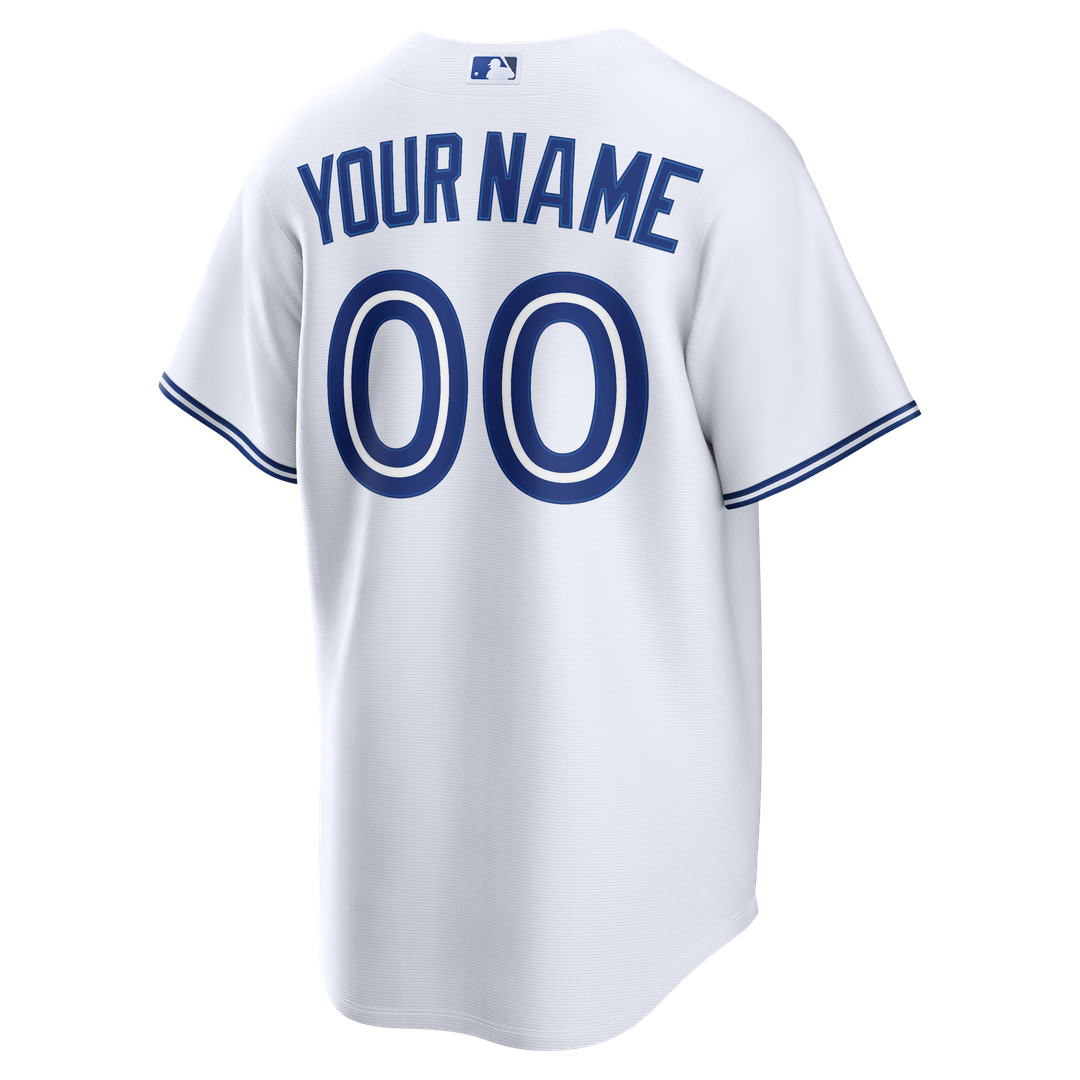Toronto Blue Jays Home Replica Custom Jersey - White