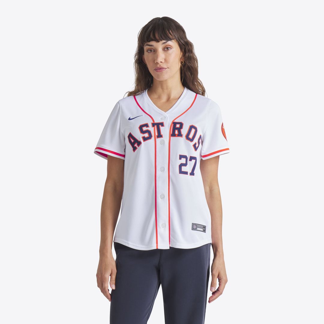 Jose Altuve Houston Astros Women's Home Jersey - White