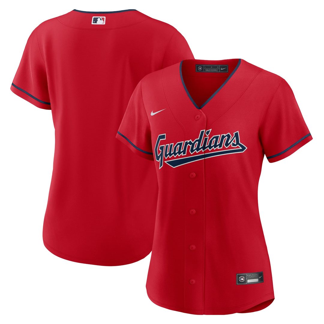 Women's Cleveland Guardians Home Replica Team Jersey - White