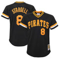 Willie Stargell Pittsburgh Pirates Youth Mesh Jersey - Black