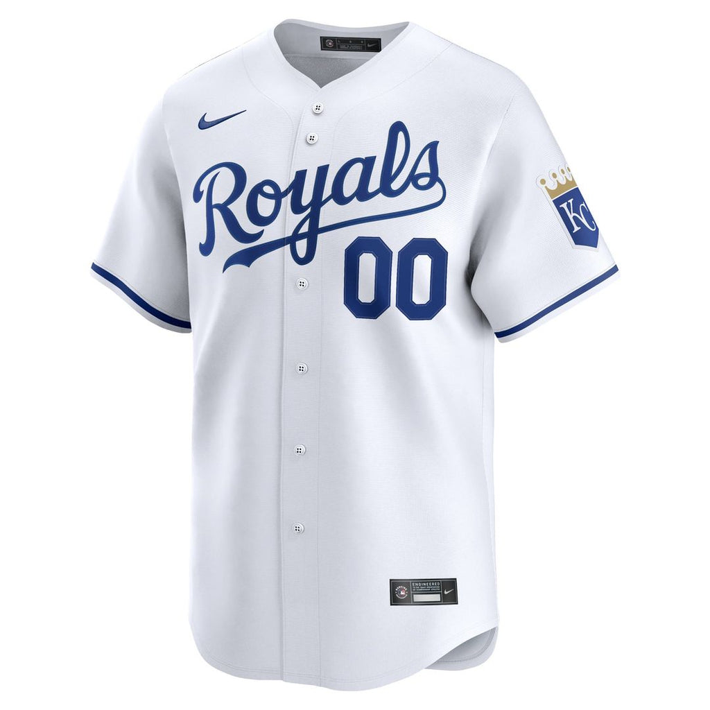Kansas City Royals Home Limited Custom Jersey - White