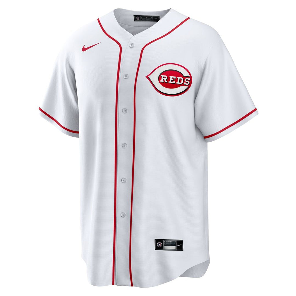 Hunter Greene Cincinnati Reds Home Jersey - White