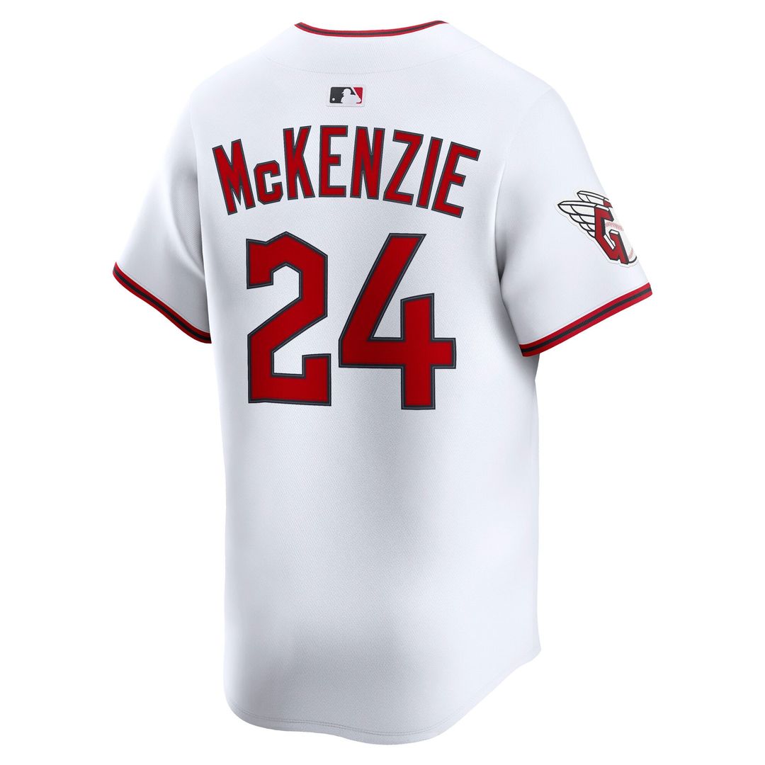 Triston McKenzie Cleveland Guardians Home Jersey - White