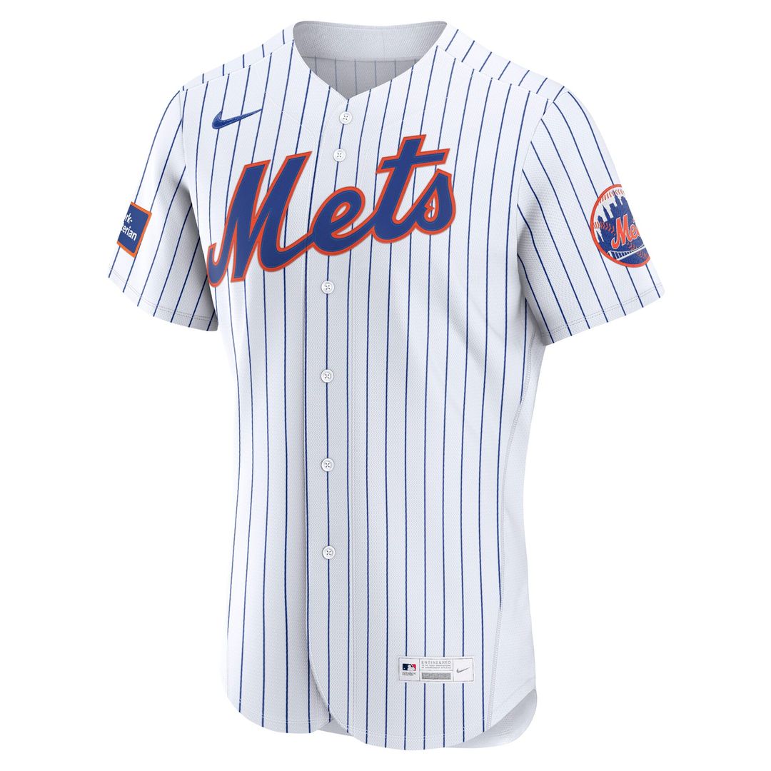 New York Mets Alternate Sponsor Patch Jersey - Black