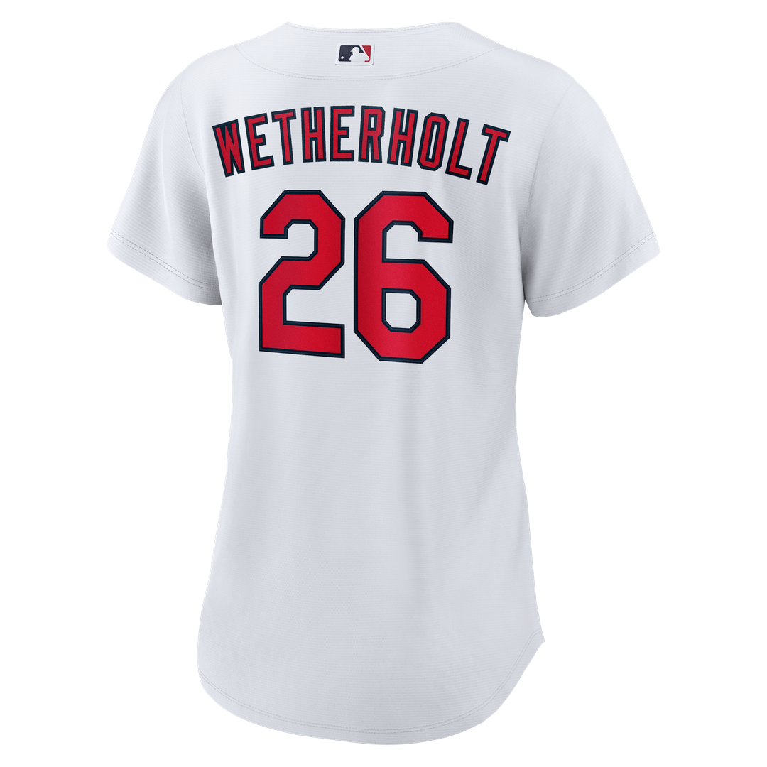 JJ Wetherholt St. Louis Cardinals Women's Home Jersey - White