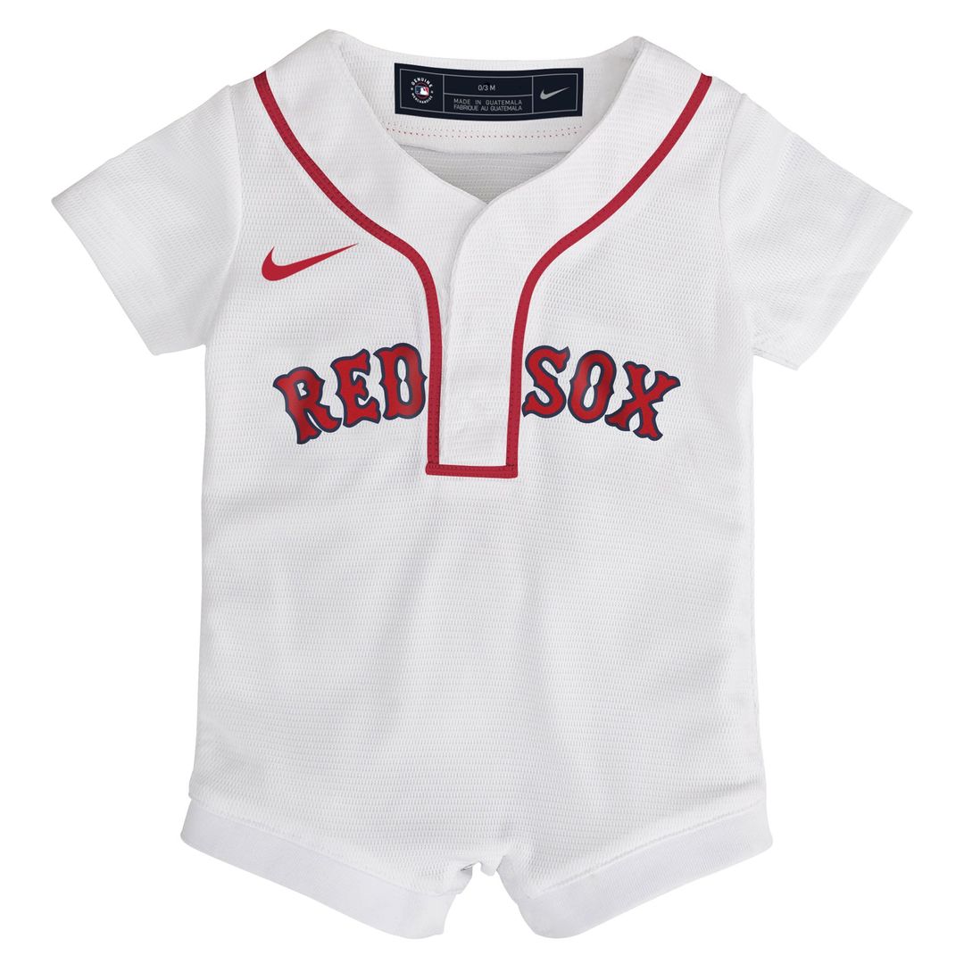 Boston Red Sox Newborn Alternate Replica Romper Jersey - Red