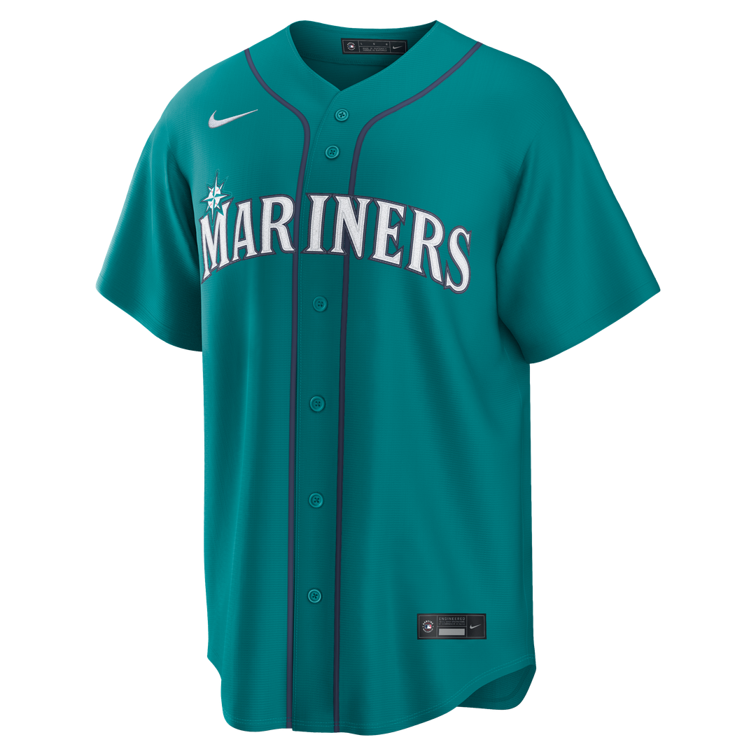 Cal Raleigh Seattle Mariners Alternate Jersey - Teal