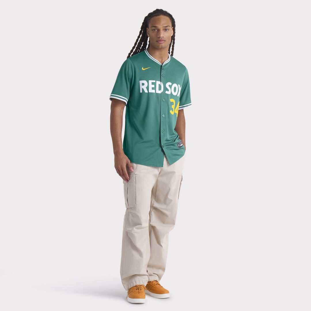 David Ortiz Boston Red Sox 2025 Limited Retired Player Jersey - Green