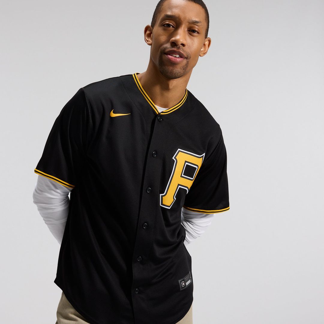Pittsburgh Pirates Home Replica Team Jersey - White
