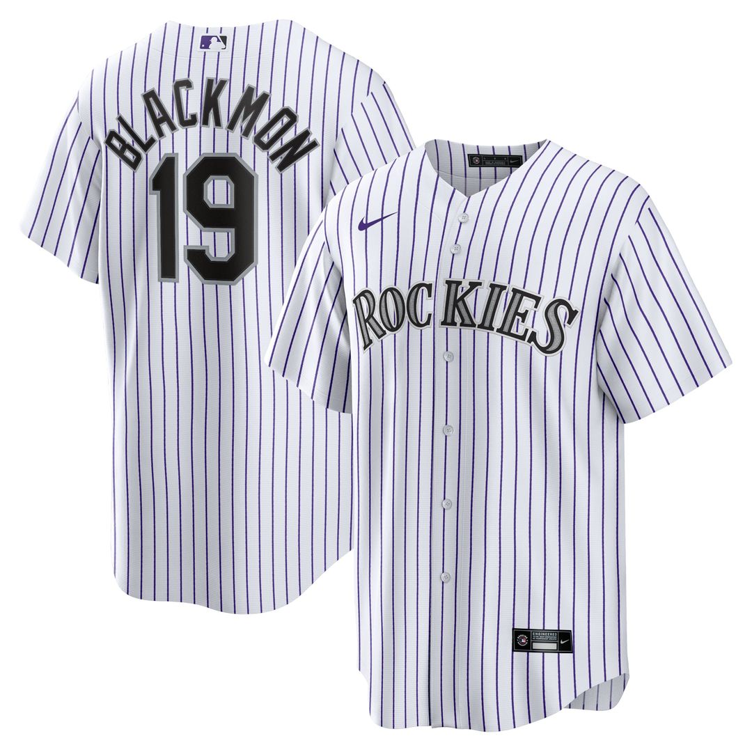 Charlie Blackmon Colorado Rockies Alternate Replica Player Name Jersey - Purple