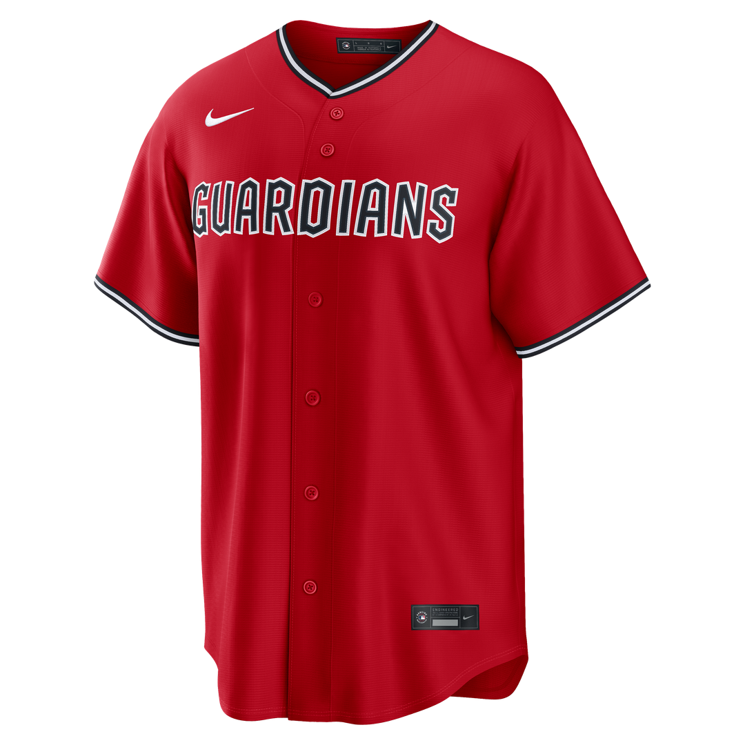 José Ramírez Cleveland Guardians Alternate Jersey - Red