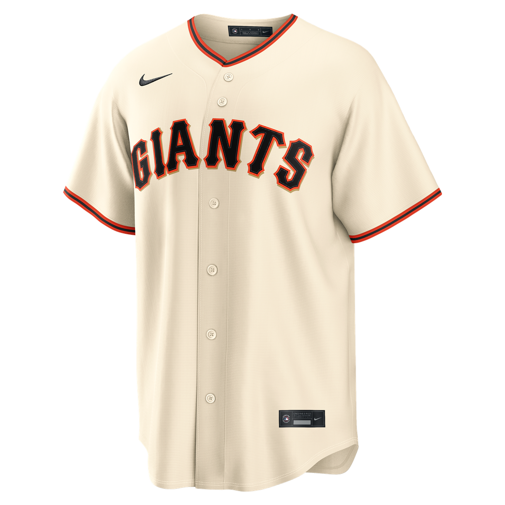 Rafael Devers San Francisco Giants Home Jersey - Cream