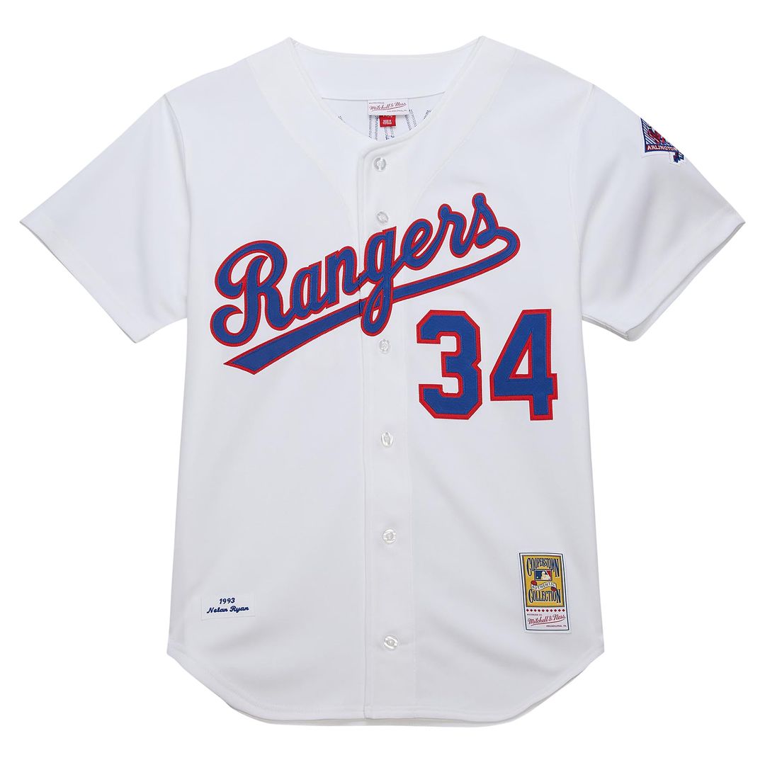Nolan Ryan Texas Rangers 1993 Jersey - White