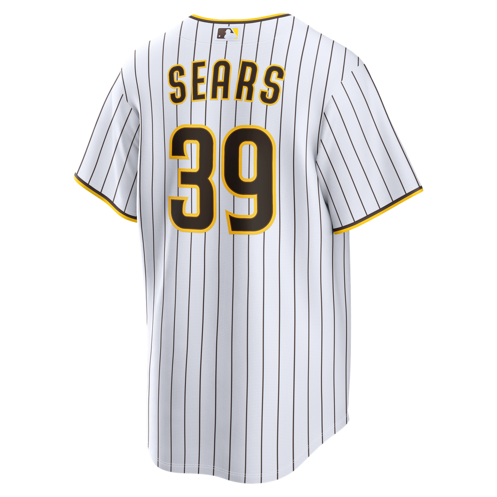 JP Sears San Diego Padres Home Jersey - White
