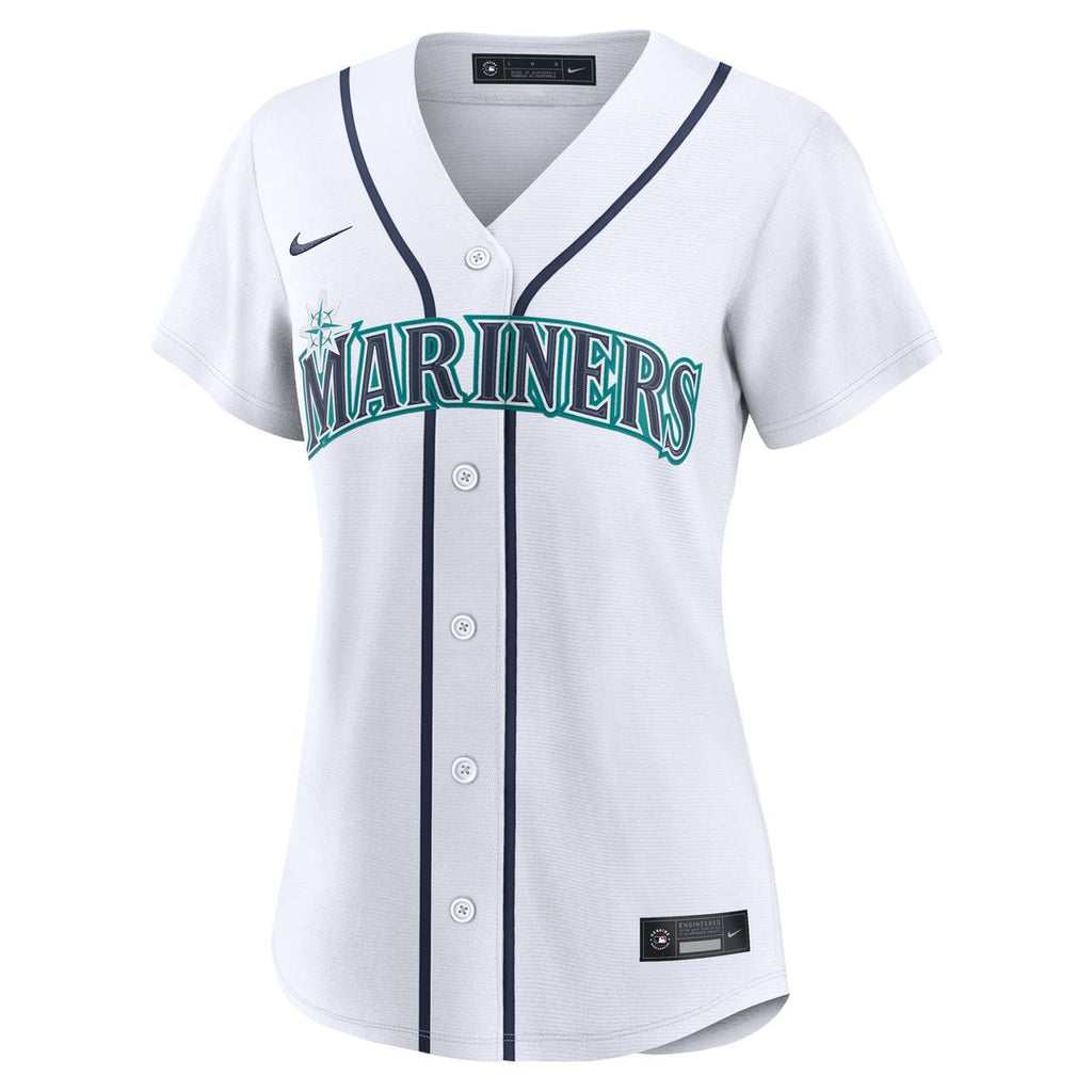 Cal Raleigh Seattle Mariners Women's Home Jersey - White