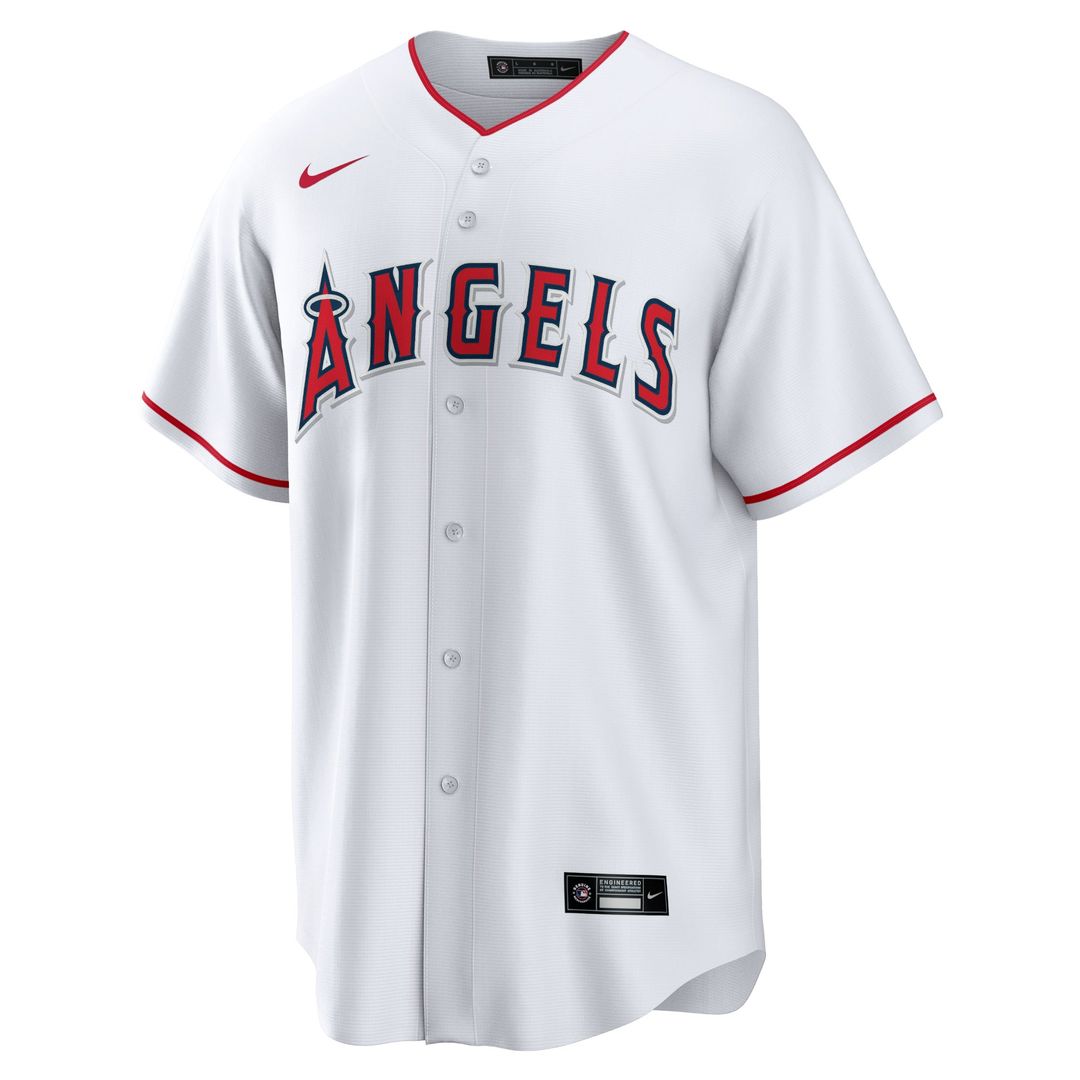Los Angeles Angels Home Blank Jersey - White