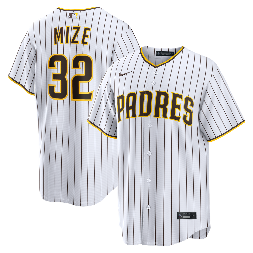 Casey Mize San Diego Padres Home Jersey - White