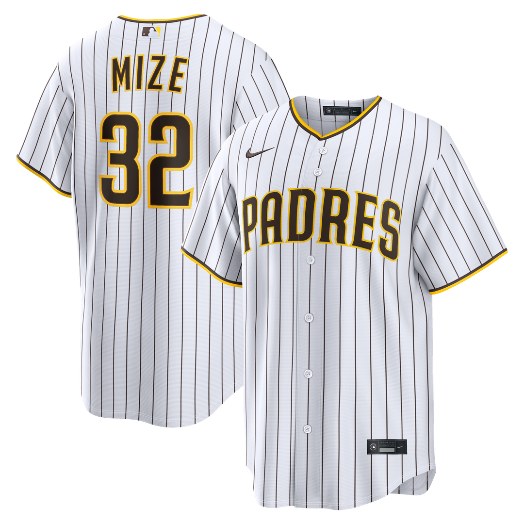 Casey Mize San Diego Padres Home Jersey - White