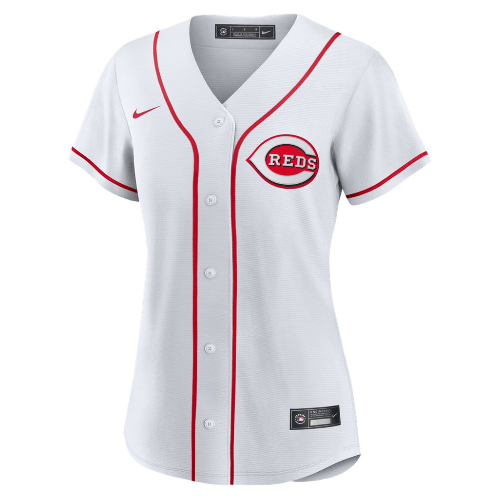 Eugenio Suárez Cincinnati Reds Women's Home Jersey - White