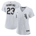 Andrew Benintendi Chicago White Sox Women's Home Player Jersey - White/Black