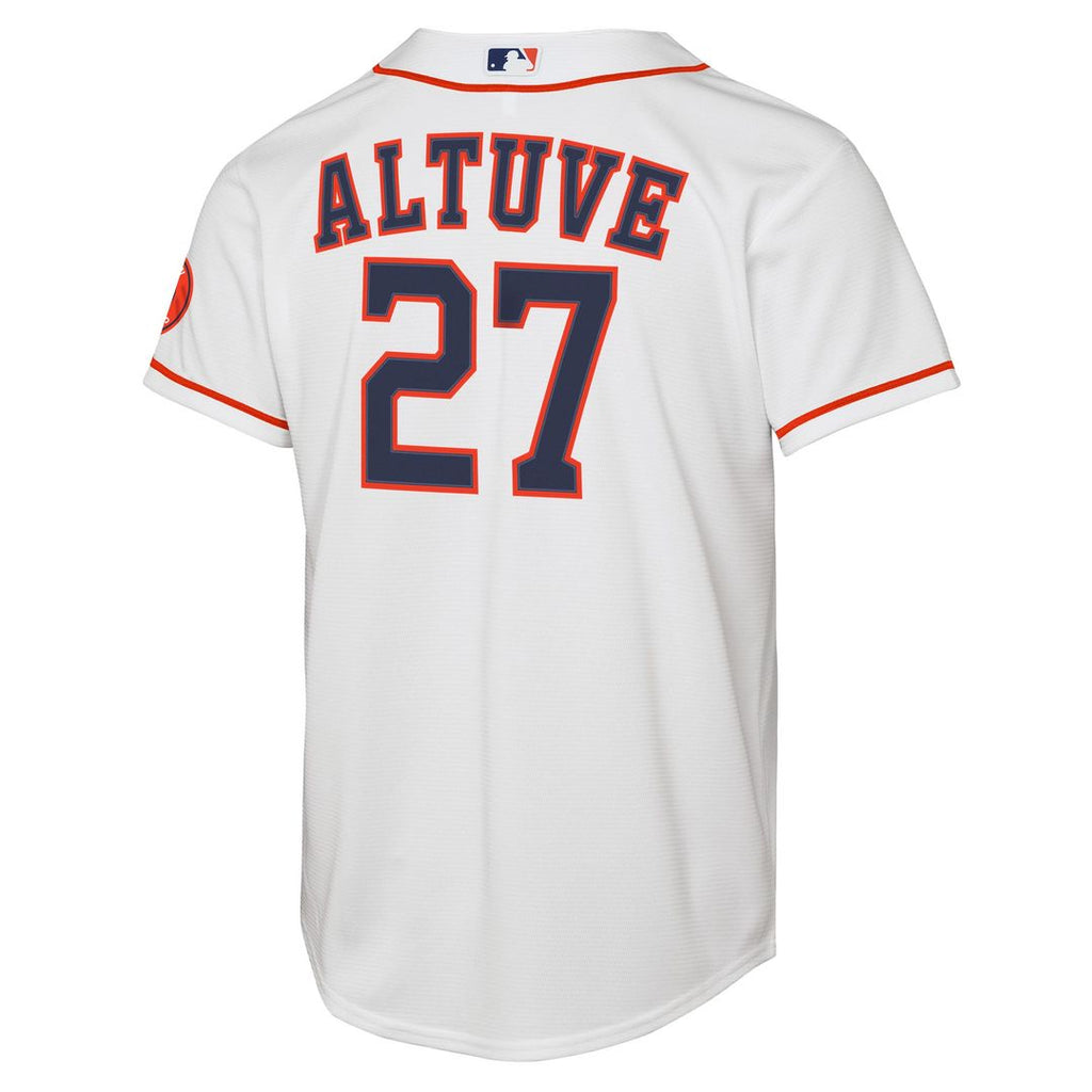 Jose Altuve Houston Astros Youth Home Jersey - White