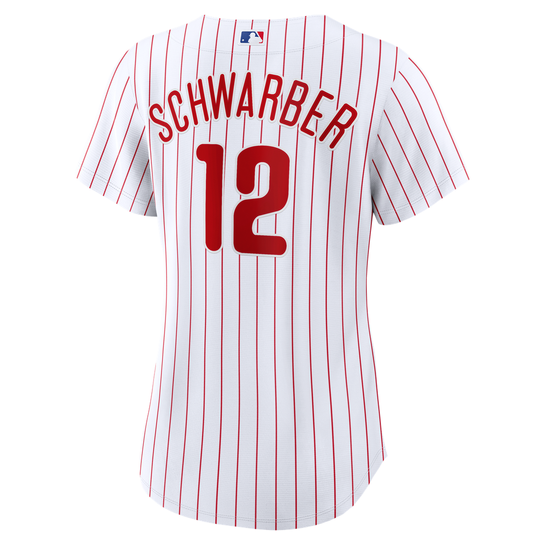 Kyle Schwarber Philadelphia Phillies Women's Home Jersey - White