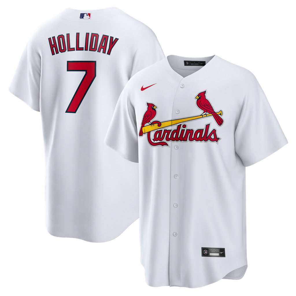 Matt Holliday St. Louis Cardinals Home Retired Player Jersey - White