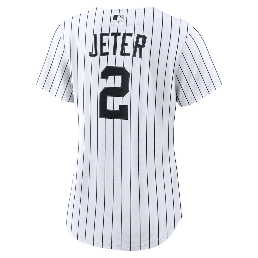 Derek Jeter New York Yankees Women's Home Retired Jersey - White