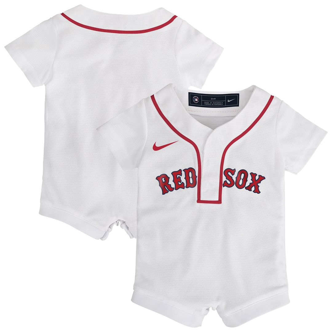 Boston Red Sox Newborn Alternate Replica Romper Jersey - Red