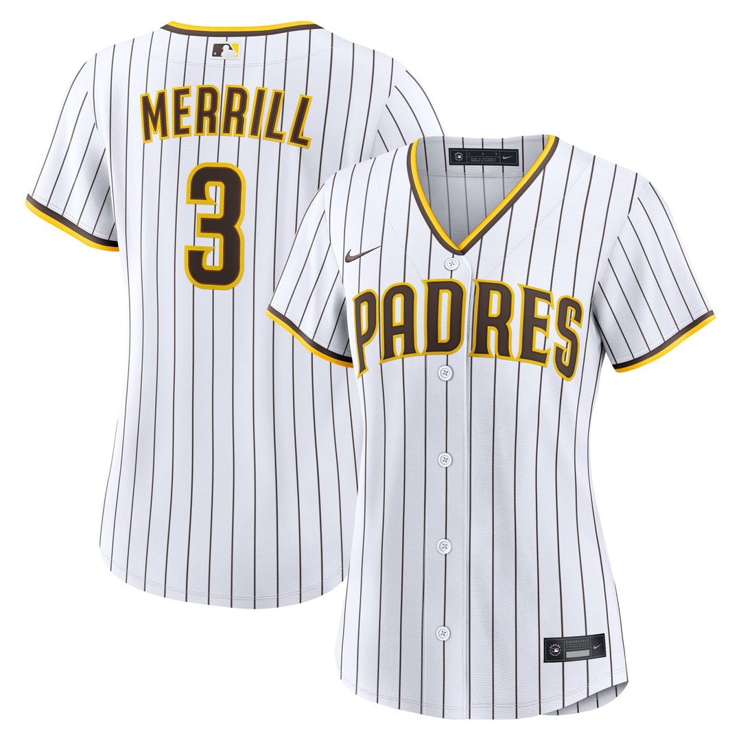 Jackson Merrill San Diego Padres Women's Jersey - Sand
