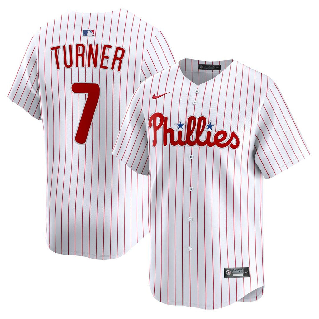 Trea Turner Philadelphia Phillies Home Jersey - White
